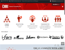 Tablet Screenshot of diverseinnovation.com